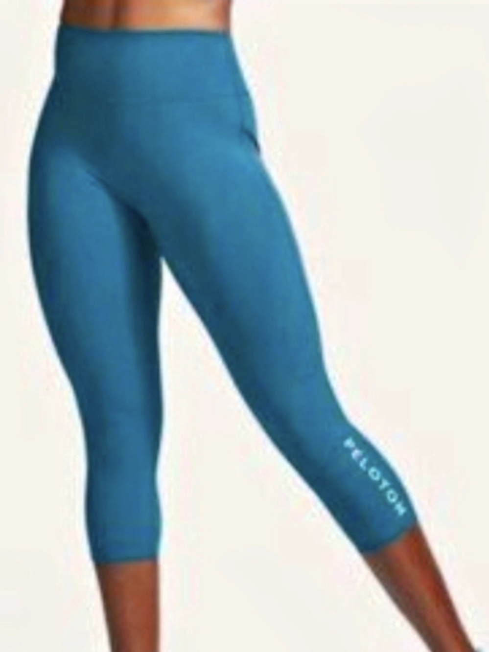 Peloton Cadence Capri Legging Women's Athletic Leggings Blue Medium